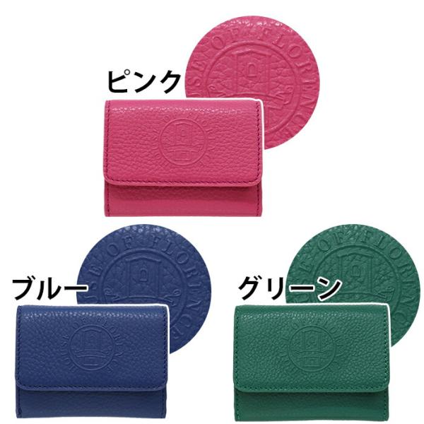 折財布 三つ折り HOUSE OF FLORENCE ハウスオブフローレンス 財布 牛革 Primo 002105Cl レディース 女性 通学 通勤 きれいめ おしゃれ 高級感 ホワイトデー_2