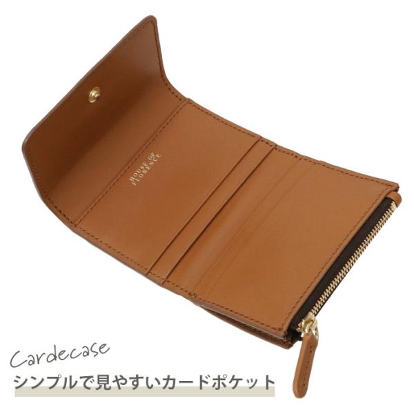 折財布 三つ折り HOUSE OF FLORENCE ハウスオブフローレンス 財布 牛革 Primo 002105Cl レディース 女性 通学 通勤 きれいめ おしゃれ 高級感 ホワイトデー_7