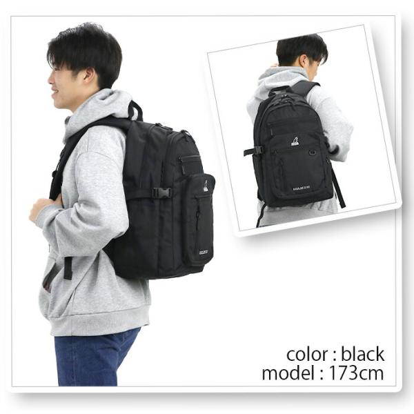 KANGOL カンゴール リュック リュックサック メンズ レディース 男性 女性 32L A4 B4 PC タブレット 大容量 中学生 高校生 通学 250-1580_11