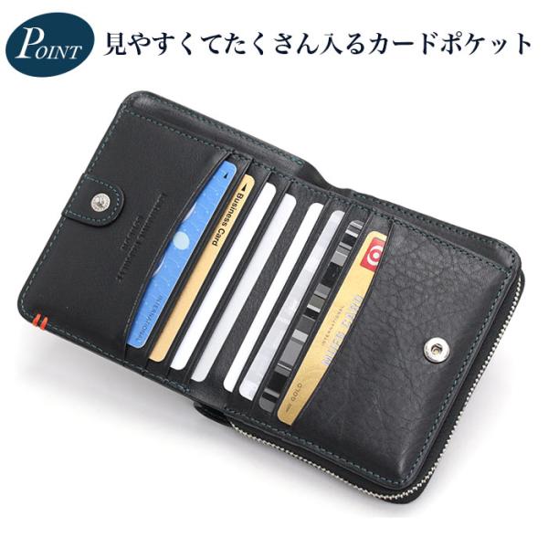 キャサリンハムネット ロンドン 二つ折財布 KATHARINE HAMNETT LONDON ラウンドファスナー ウォレット 小銭入れ メンズ レディース