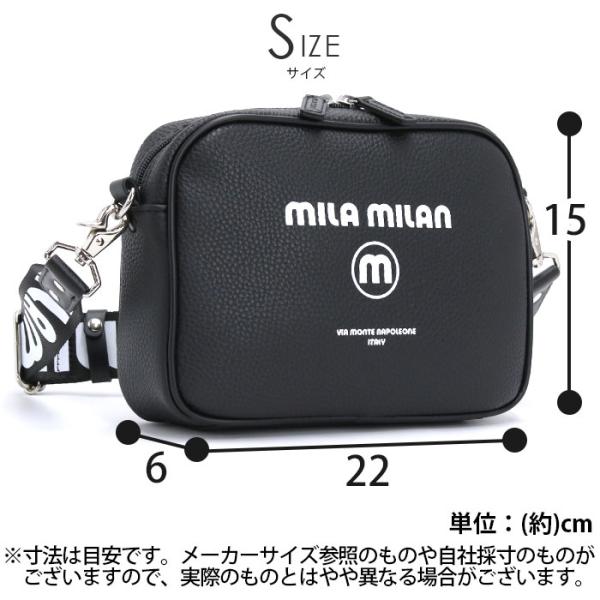 ショルダーバッグ ミラミラン mila milan メンズ レディース