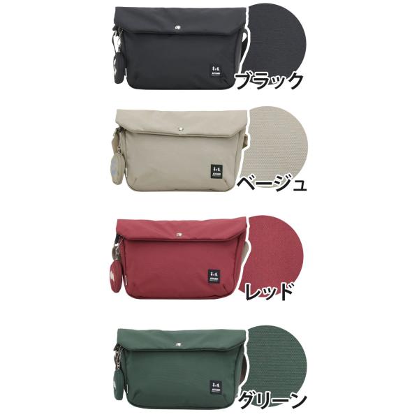 ショルダーバッグ サブバッグ MOOMIN ムーミン ミイ リトルミイ ニョロニョロ スナフキン 口折れ フラップ 肩掛け 斜め掛け A5 4.5L レディース メンズ RMNK-02