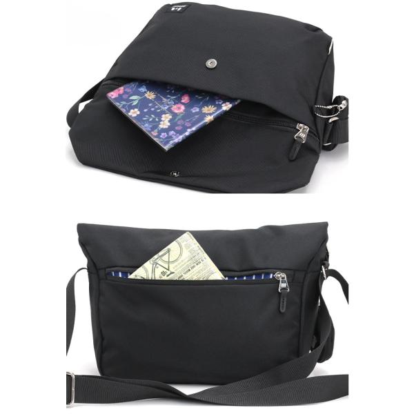 ショルダーバッグ サブバッグ MOOMIN ムーミン ミイ リトルミイ ニョロニョロ スナフキン 口折れ フラップ 肩掛け 斜め掛け A5 4.5L レディース メンズ RMNK-02