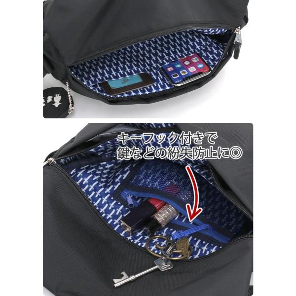 ショルダーバッグ サブバッグ MOOMIN ムーミン ミイ リトルミイ ニョロニョロ スナフキン 口折れ フラップ 肩掛け 斜め掛け A5 4.5L レディース メンズ RMNK-02