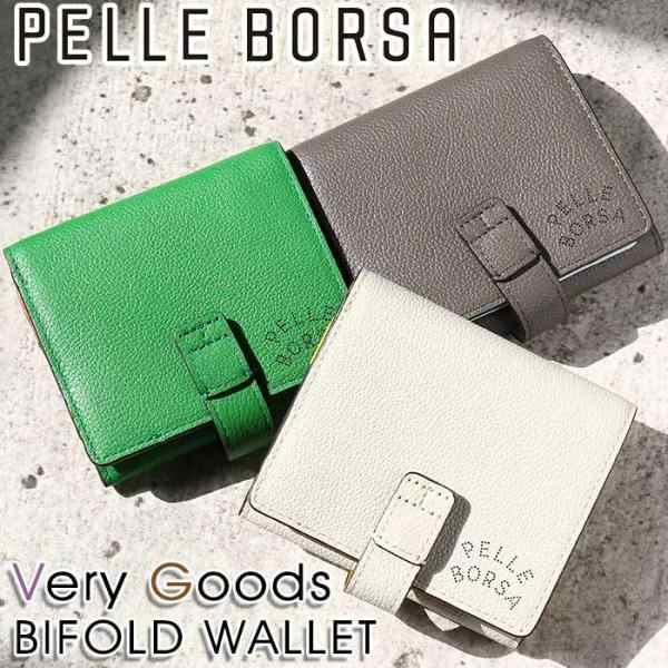 財布 ペレボルサ PELLE BORSA 二つ折り財布 レディース Very Goods ベリーグッズ 折り財布 二つ折り 小銭入れ お財布 小さめ 女性 女子