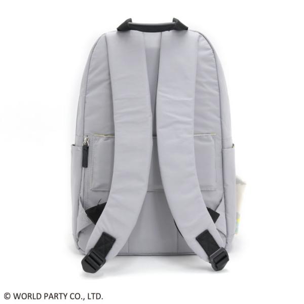Wpc. Patterns ワールドパーティー リュック リュックサック デイパック バックパック レディース ポーチ付き 撥水 軽量 花柄 A4 17L Petale ペタル 31027_10
