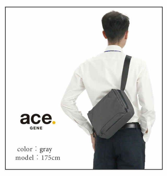 ACE GENE メンズ ショルダーバッグ