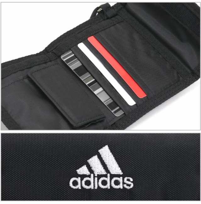 アディダス 財布 adidas 三つ折り財布 ミニ財布 メンズ 男 男の子 男性