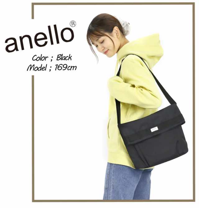 アネロ ショルダーバッグ anello OLIVE オリーブ メンズ レディース