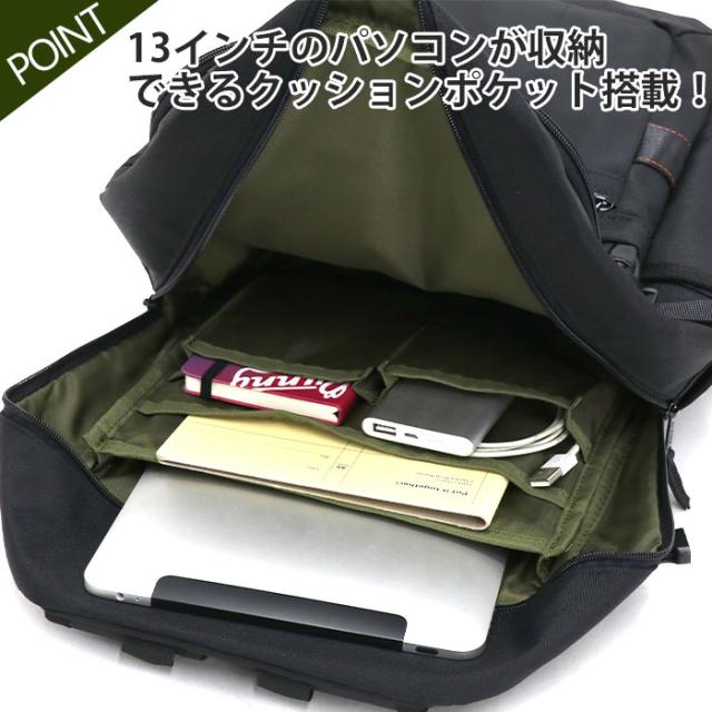 アヴィレックス リュックサック AVIREX メンズ レディース 男女兼用 アビレックス スクエア リュック A4 B4 PC 13インチ タブレット ユニセックス 通学 通勤 おしゃれ 人気 REGLESS リグレス AX2203_6