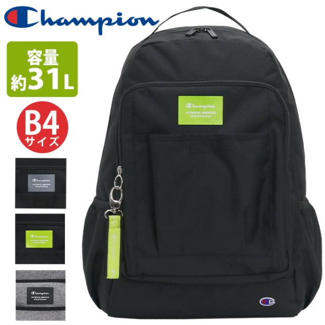 Sale リュック メンズ レディース 大容量 Champion チャンピオン リュックサック バックパック バッグ デイパック 学生 通勤 通学 B4の通販はau Pay マーケット バッグ スーツケースのbellezza ベレッツァ