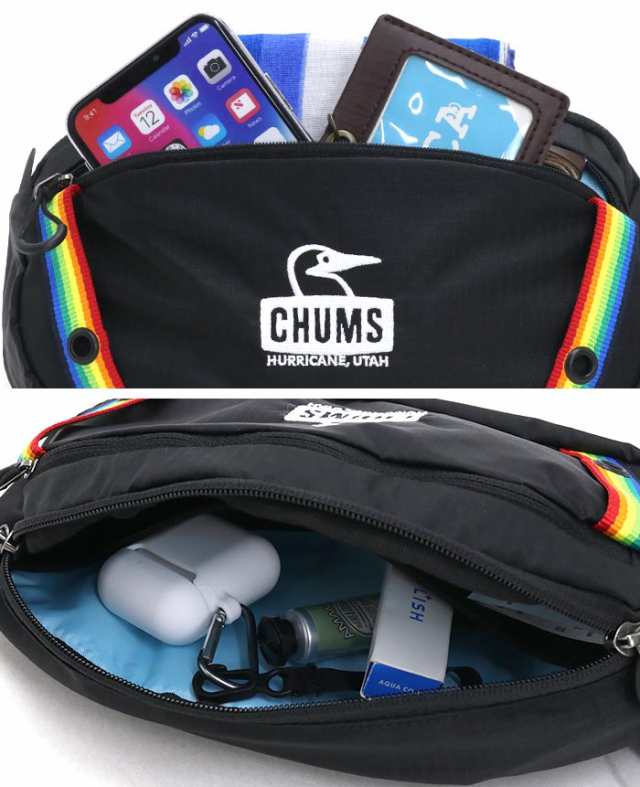 CHUMS チャムス ウエストバッグ 正規品 メンズ レディース ウエスト