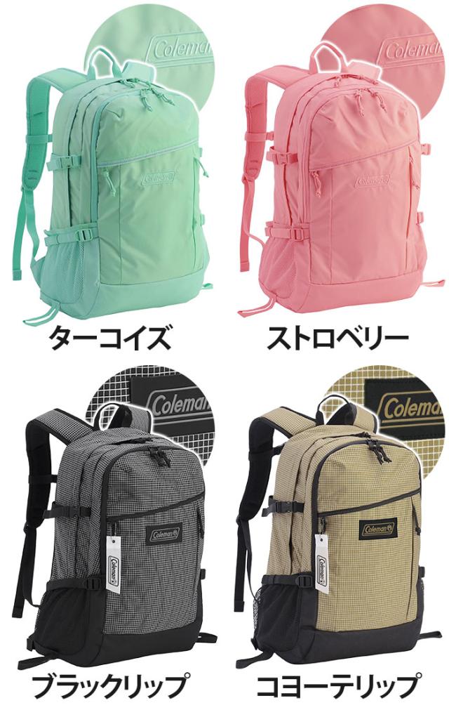コールマン Coleman リュック 33 ウォーカー 33L 正規品 リュックサック 30L以上 大容量 バックパック 通学 旅行 デイパック 軽量 メンズ レディース 男女兼用 バッグ かばん 通学用 ブラック 人気 通勤 防災 walker33_3