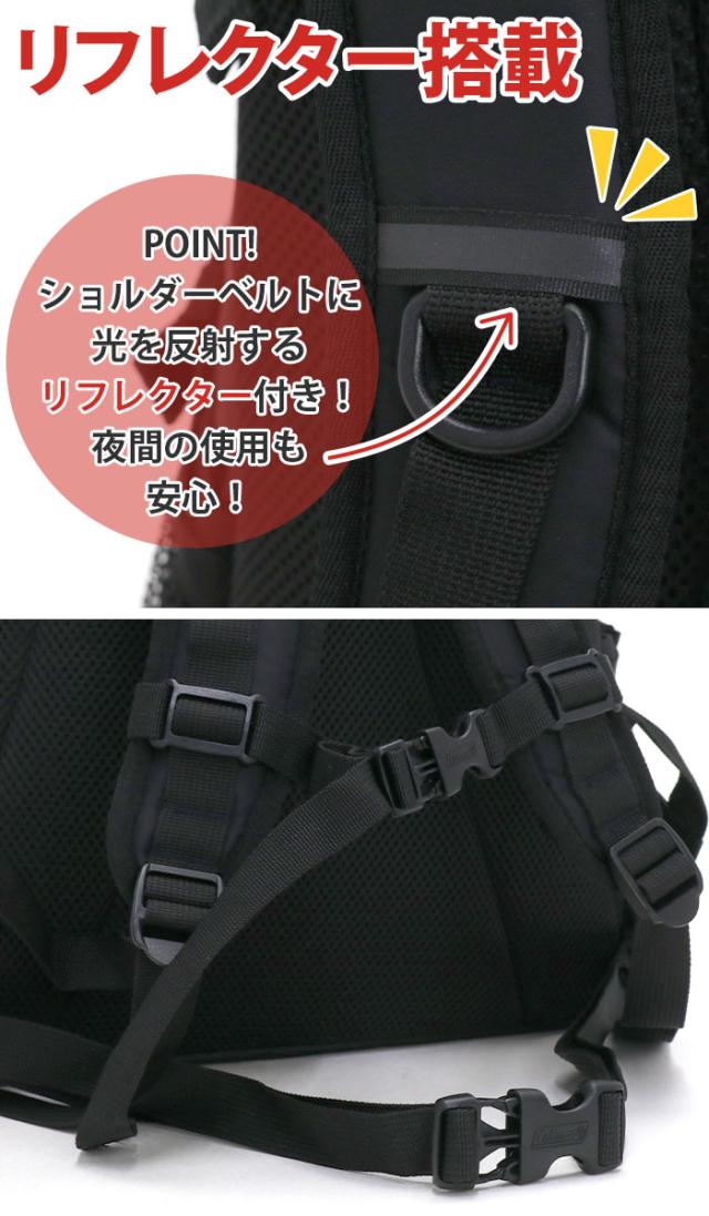 コールマン Coleman リュック 33 ウォーカー 33L 正規品 リュックサック 30L以上 大容量 バックパック 通学 旅行 デイパック 軽量 メンズ レディース 男女兼用 バッグ かばん 通学用 ブラック 人気 通勤 防災 walker33_11