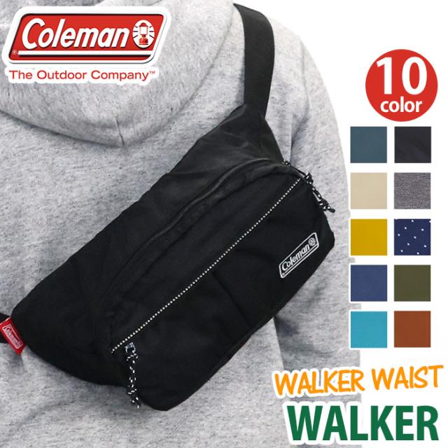 Coleman コールマン Walker Waist ウォーカーウエスト ウエストポーチ ボディバッグ メンズ レディース ネイビー 2lの通販はau Pay マーケット バッグ スーツケースのbellezza ベレッツァ