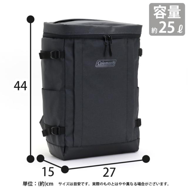 Coleman コールマン 25L リュック 25L 正規品 SHIELD25 シールド25 かばん リュックサック 男子 女子 メンズ レディース 通学 通勤 B4 A4 はっ水 撥水加工 タブレットPC収納 通学用 スクエア ボックス バッグ かばん スポーツ 丈夫 部活_5