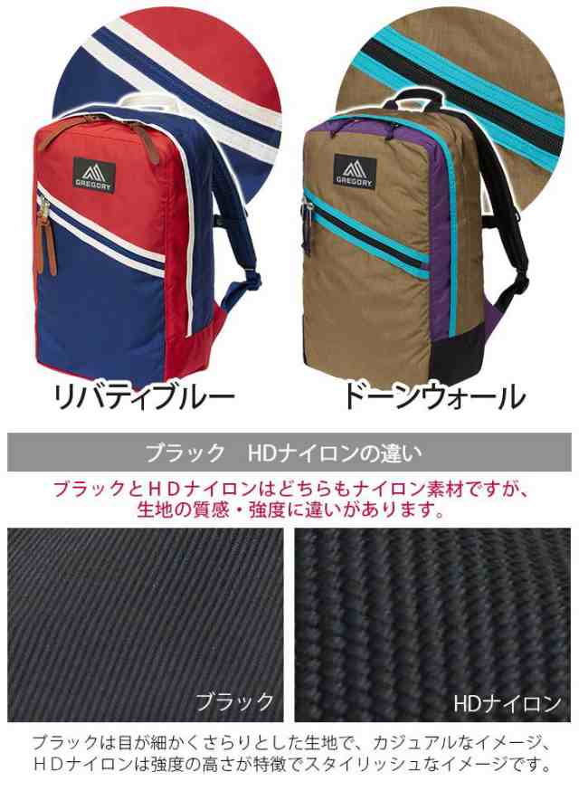 グレゴリー リュック GREGORY OVERHEAD DAY オーバーヘッドデイ