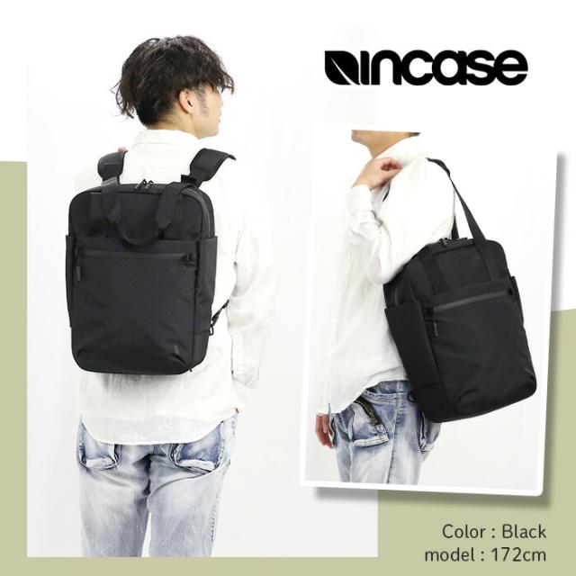 トートバッグ メンズ Incase インケース トートリュック 2Way Tote 15L 手提げ トート リュック バックパック デイパック 肩掛け ビジネスリュック ビジネス バッグ カバン 通勤 仕事 通学 PC収納 タブレット収納 A4 B4 撥水 丈夫 Transfer トランスファー 137213053015_13