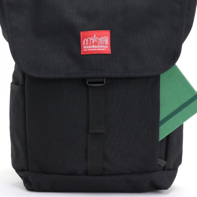 ManhattanPortage マンハッタンポーテージ 正規品 WASHINGTON SQ BACKPACK JR ワシントン スクエア バックパック リュック リュックサック デイパック メンズ レディース 男女兼用 ブラック 通学 MP1220JR_5