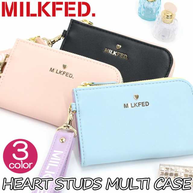 ミルクフェド 財布 MILK FED. レディース 2023 春夏 新作 HEART STUDS ...