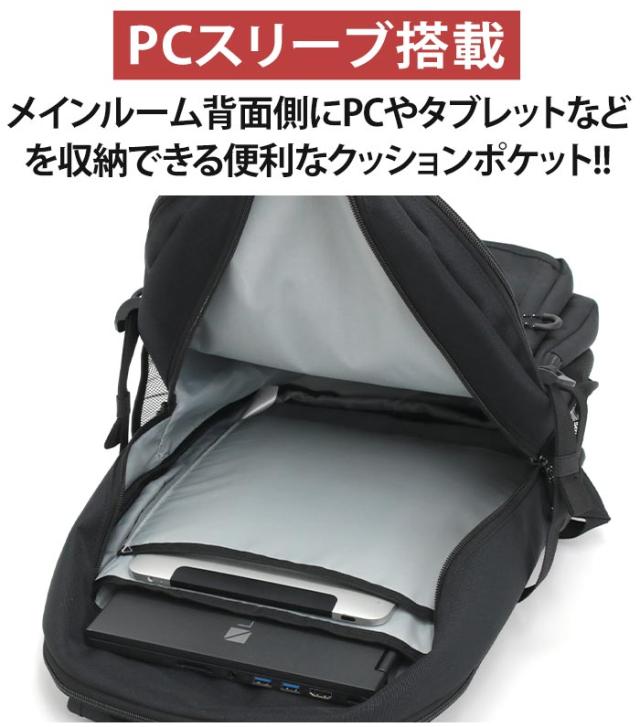 アウトドア プロダクツ OUTDOOR PRODUCTS リュック 2026 春夏 新作 メンズ レディース 大容量 リュックサック バックパック デイパック 大容量リュック 通勤 通学 部活 旅行 スクール スクールリュック ユニセックス 黒リュック ブラック 黒 A4 B4 PC 32L 35L ODA110_5