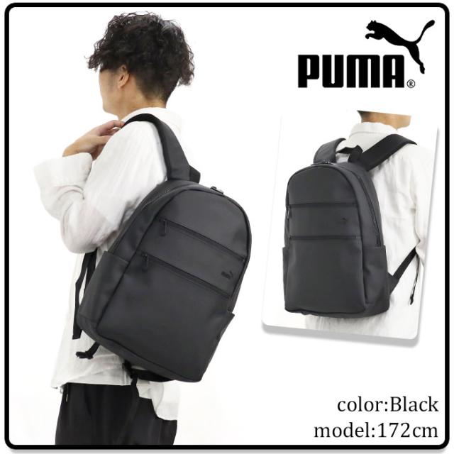 プーマ リュックサック PUMA デイパック 撥水 リュック バックパック A4 スリム カジュアル スポーティ ロゴ シンプル パソコン収納 PC タブレット 高級感 合皮 バッグ かばん 男性 メンズ 通学 通勤 おしゃれ かっこいい 軽量 アクロス J20391_13