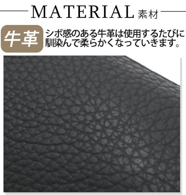ワク ショルダーバッグ waku レディース メンズ ワンショルダー ミニショルダー 巾着 ポーチ ショルダー バッグ かばん 鞄 斜め掛け ママバッグ 女性 男性 A6 コンパクト おしゃれ シンプル カジュアル きれいめ ブラック 牛革 レザー ソフト 上品 軽量 WK-0030_11