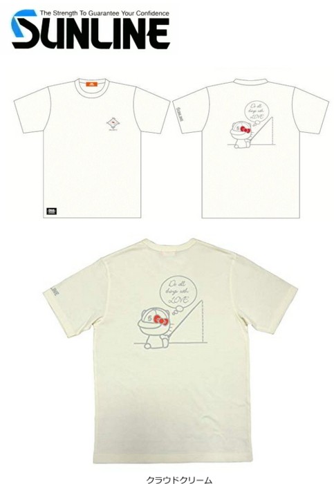 サンライン サンリオコラボ ハロー キティtシャツ Skt 1921 クラウドクリーム 150サイズ ウエア お取り寄せ の通販はau Pay マーケット 釣人館ますだ Au Pay マーケット店