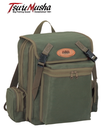 釣武者 ナインエースロイヤル 2 グリーン M / 石鯛 底物 バッグ / 釣具