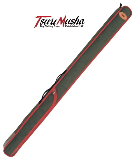 釣武者 ロッドケースナイン L レッド / 石鯛 底物用 / 釣具