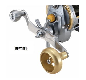 釣武者 Ti Tsuri Musha ハンドル ブラック / 釣具 その他リール