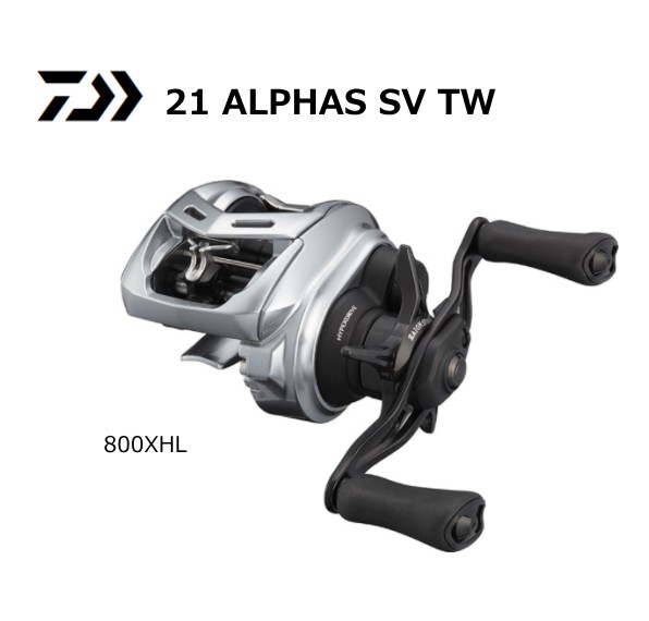 ベイトリール ダイワ 21 アルファス SV TW 800XHL 左ハンドル / daiwa 釣具