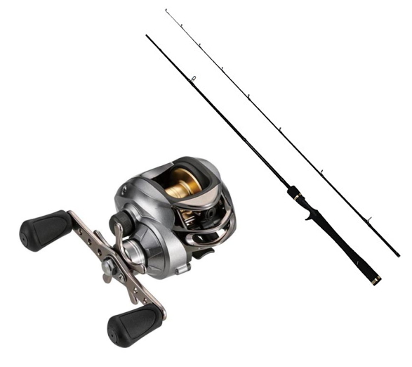 ルアーフィッシング入門ロッド ベイトリールセット グラドネス B662fm エアーキャスト Ac100 右 送料無料 の通販はau Pay マーケット 釣人館ますだ Au Pay マーケット店