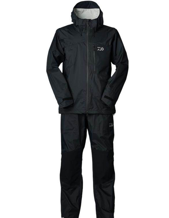 (セール) ダイワ レインマックスR EGレインスーツ DR-3422 ブラック XL