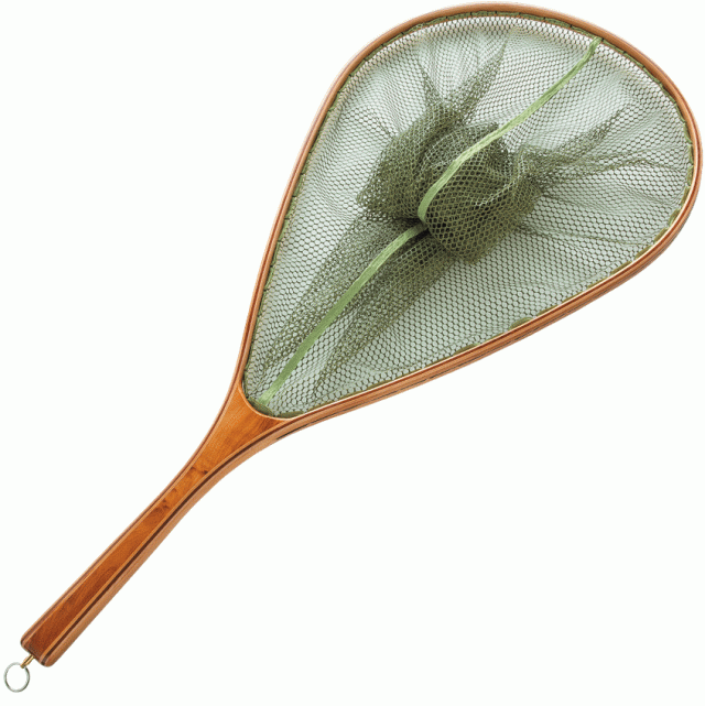 バレーヒル ハンドメイドリリースネット オリーブ Mサイズ / ランディングネット / 釣具