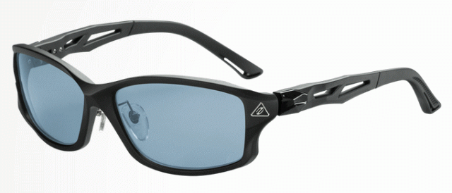 ジール 偏光サングラス オプティクス ゼクー ステルス (Zeque STELTH) F-1921 マットブラック マスターブルー / zeal