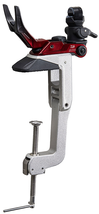 ダイワ ライトホルダーメタルα 160CH ガンメタ レッド / 竿受 竿掛 ロッドホルダー  釣具 daiwaの通販は 22,160円