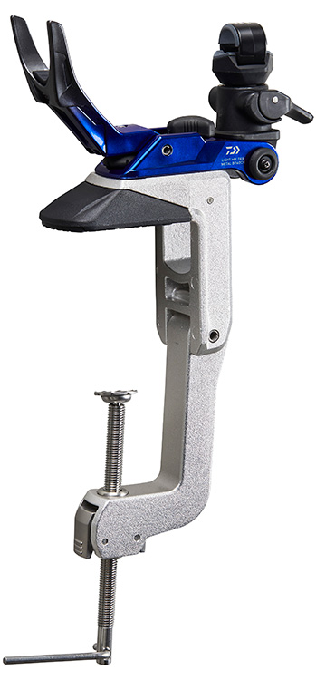 ダイワ ライトホルダーメタルα 160CH ガンメタ ブルー / 竿受 竿掛 ロッドホルダー  釣具 daiwaの通販は 22,160円