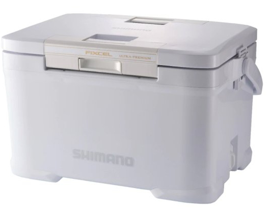 (クーラーセール) シマノ クーラーボックス フィクセル ウルトラ プレミアム 30L NF-030V ホワイト / shimano 釣具 (SP)の通販は