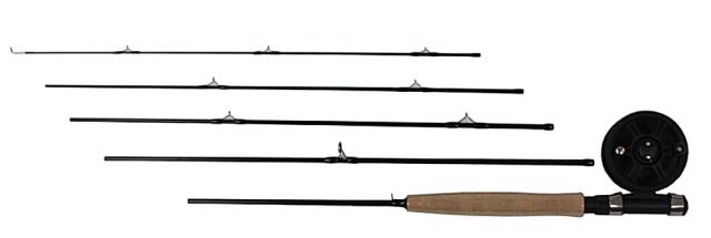 (セール) ソルフィエスタ エブリマン Ver4 フライフィッシングセット 2.4m 5800 #5 / トラウト コンパクト 入門セット