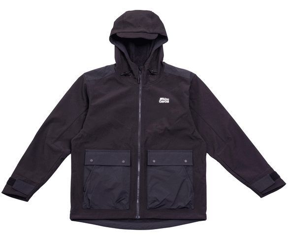 アブ ガルシア ウィンドプルーフ ソフトシェルジャケット ブラック Mサイズ / ウェア / abugarciaの通販はフィッシング用スーツ