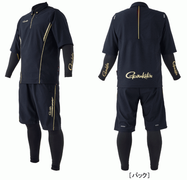 がまかつ アクティブクールスーツ GM-3695 ブラック Sサイズ / ウェア / gamakatsuの通販は 15,816円