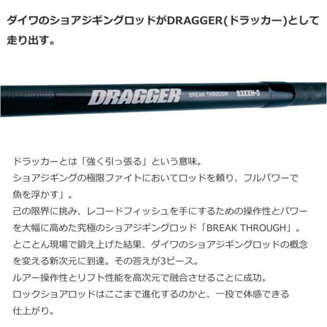 ダイワ 23 ドラッガー ブレイクスルー 910H-3 JS / ショアジギ