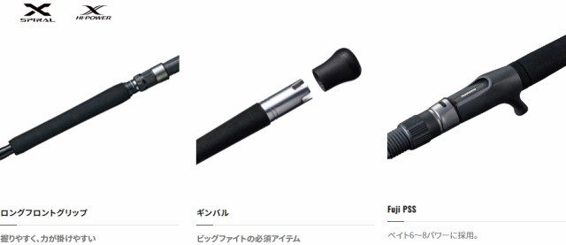 シマノ 21 グラップラー タイプ J 3ピース S60-3/3 (スピニングモデル