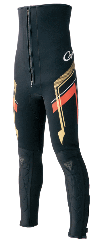 がまかつ 鮎タイツ（2mm厚） GM-5820 ブラック/レッド S ( 2022年 5月