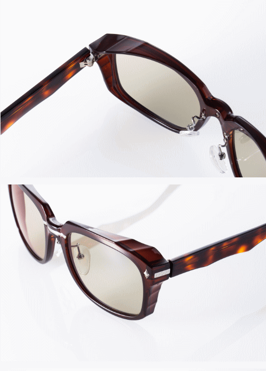 ゼクー　ジール　タレックス　サングラス ジールオプティクス Zeque DECK F-1861 シルバー 偏光レンズ