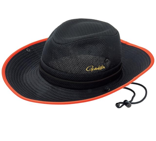 がまかつ ライトクールストローハット GM-9890 ブラック×レッド Lサイズ / gamakatsuの通販は 7,821円