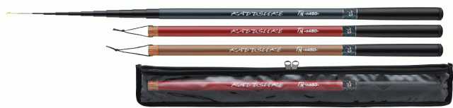釣武者 kattsuke かっつけ TM n450 消炭 / 小継万能のべ竿 / 釣具の