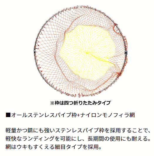 ダイワ 23 プログランド磯玉網 60-60 W / たも網 玉の柄 セットの通販