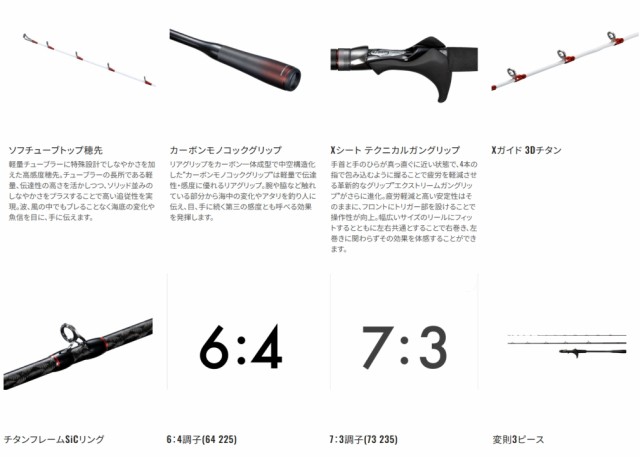 シマノ バイオインパクト ライトヒラメ240 - ロッド